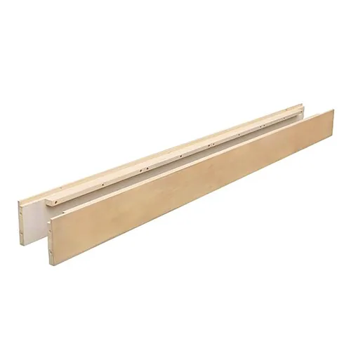 Miniatura 18 de Kit de conversión de tamaño completo, rieles de cama para cunas convertibles ecológicas y ecológicas de semilla de manzana, riel de madera maciza