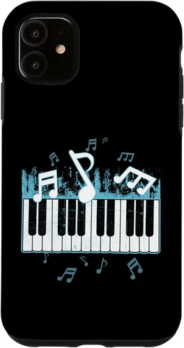 Miniatura 8 de Funda para iPhone 13 Pro Max Piano con teclas musicales y notas