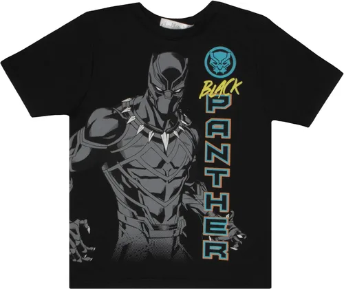 Miniatura 3 de Marvel Avengers Spider-Man Black Panther Miles Morales - Conjunto de camiseta de manga corta para niños, camiseta sin mangas y pantalones cortos