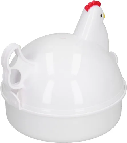 Miniatura 5 de Máquina de huevos hervidos, horno de microondas, calderas de huevo, vaporizador de huevo hervido, maja para microondas, utensilios de cocina