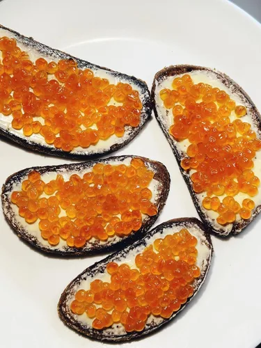 Miniatura 2 de Caviar rojo salmón, Phillips & Son Premium Chum Huevas 2.2 lb 35.27 oz
