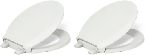 Miniatura 44 de Kohler 4636-RL-47 Cachet ReadyLatch Asiento de inodoro alargado de cierre silencioso, color beige (almond)