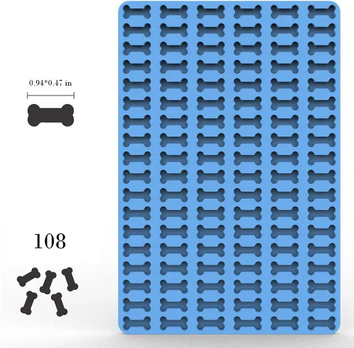 Miniatura 2 de Molde de silicona para dulces de chocolate, moldes antiadherentes para chocolate, dulces, gelatina, cubitos de hielo, golosinas para perros, molde