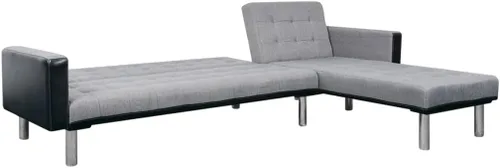 Miniatura 5 de Tela de sofá cama en forma de L, sofá club, sofá moderno, sofá VIP, sofá de vestíbulo, sofá cómodo, sofá de salón, sofá de balcón, sofá