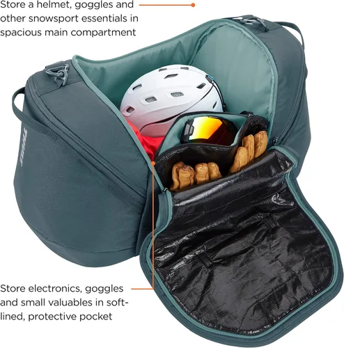 Miniatura 4 de Thule RoundTrip - Bolsa de viaje para esquí y snowboard, 90L