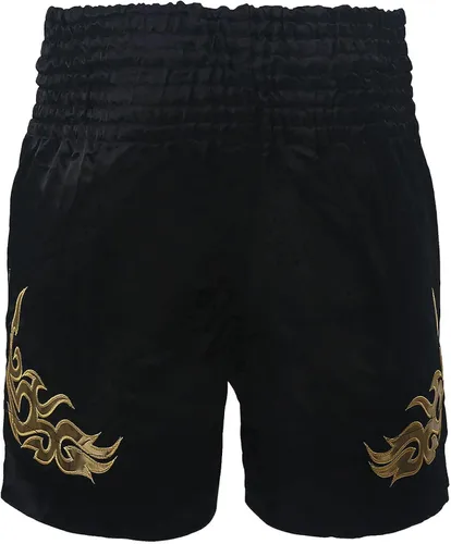 Miniatura 4 de FLKKY Muay Thai - Pantalones cortos de boxeo para hombres y mujeres, de alta calidad, para entrenamiento de artes marciales, gimnasio, boxeo