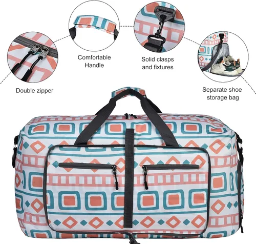 Miniatura 3 de Bolsa de viaje con compartimento para zapatos, unisex, resistente al agua