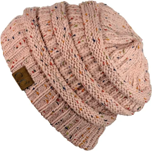 Miniatura 211 de C.C Trendy Warm Chunky Soft Stretch Cable Knit Beanie