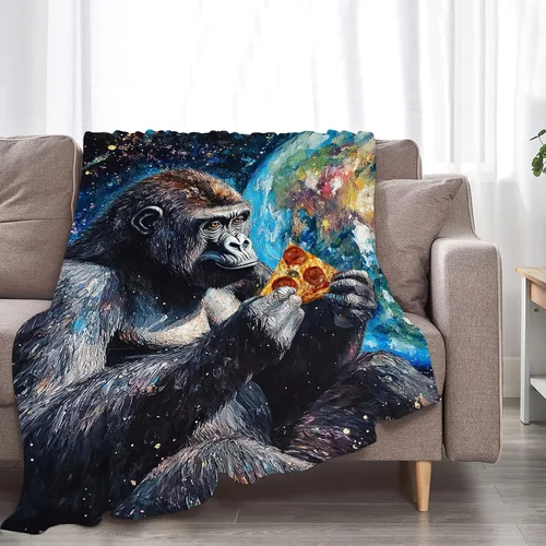 Miniatura 97 de Manta de Polilla Suave y Esponjosa de Vellón Gótico Mariposa Luna Mantas Decorativas Acogedoras y Cálidas de Franela de Felpa Regalos para Niños
