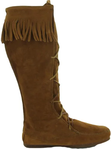Miniatura 4 de Minnetonka Botas altas hasta la rodilla con cordones frontales para hombre