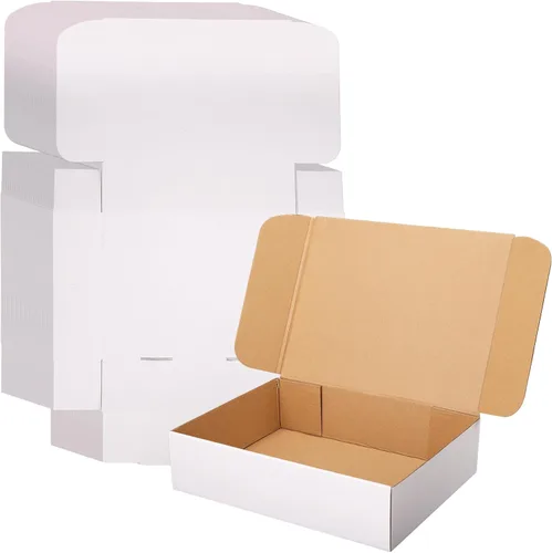 Miniatura 11 de WIFTREY Paquete de 40 cajas de envío pequeñas de 4.6 x 2.2 x 2.2 pulgadas para embalaje de pequeñas empresas, caja de correo de cartón corrugado