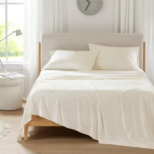 Miniatura 13 de Comfort Spaces Sábanas refrescantes King, sábanas Coolmax que absorben la humedad, suaves, juego de sábanas resistentes al descolorimiento, sábanas