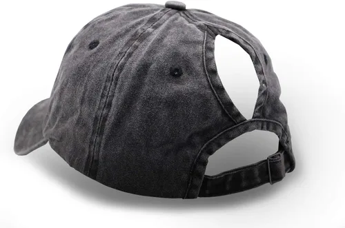 Miniatura 4 de MANMESH HATT Mama Bear Ponytail Hat Vintage Washed Distressed Baseball Dad Cap for Women