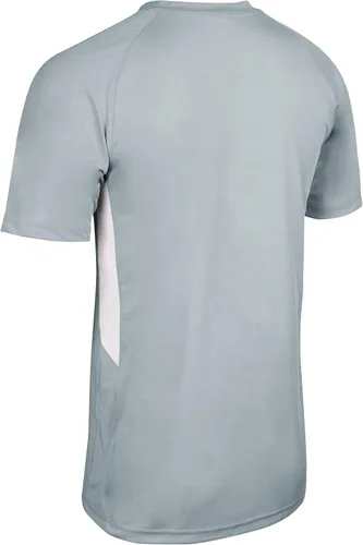 Miniatura 2 de CHAMPRO Camiseta de softbol Fastpitch para mujer, color plateado, blanco, talla S
