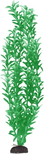 Penn-Plax Aqua-Plants - Paquete de plantas de plástico para acuario de 3 piezas, aspecto realista y textura suave, color verde, 16 pulgadas de altura
