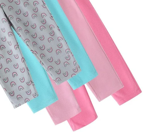 Miniatura 3 de GLASH Kids Toddler Girls Sweatpants, 4pcs Casual Heated Micro Fleece Pants