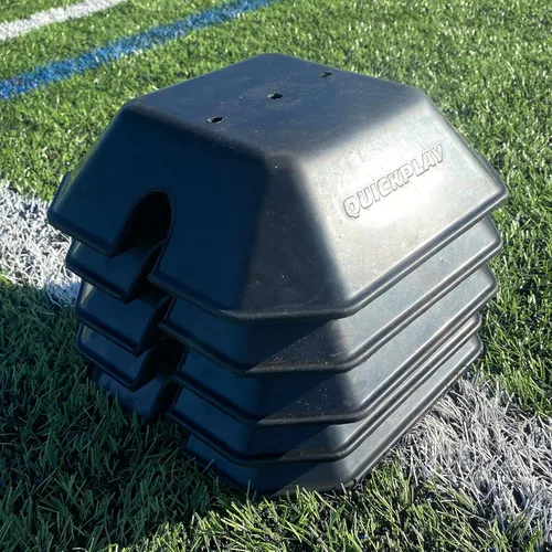 Miniatura 6 de QUICKPLAY Base Weights to Train on Turf & Court Fits Agility Poles and Kickster Soccer Goals