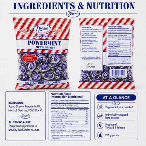 Miniatura 9 de Powermint Candy de Diana - 7.76 oz
