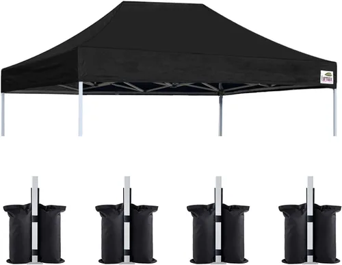 Miniatura 20 de Eurmax USA toldo desplegable de repuesto, cubierta superior para tienda de campaña, armado instantáneo, solo la cubierta superior, 4 bolsas