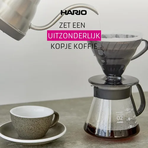 Miniatura 7 de Hario V60 Glass Range - Servidor de café, 12.2 fl oz, color negro