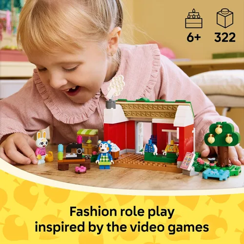 Miniatura 2 de LEGO Animal Crossing Tienda de Ropa de las Hermanas Able Juego de Construcción de Juguete - Figuras de Juguete y Juego de Animal Crossing