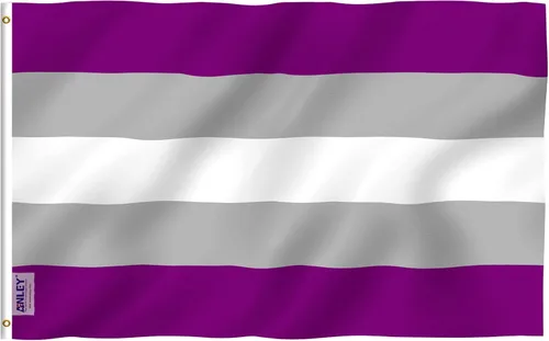 Miniatura 17 de Anley Fly Breeze - Bandera del orgullo abrosexual de 3 x 5 pies, color vivo y a prueba de decoloración, cabecera de lona y doble costura, banderas