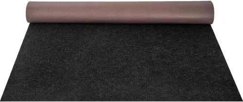 Miniatura 9 de Happybuy 6 pies x 13 pies Alfombra marina negra para barcos impermeable - Alfombra enrollable de 0.18" de espesor para interior y exterior
