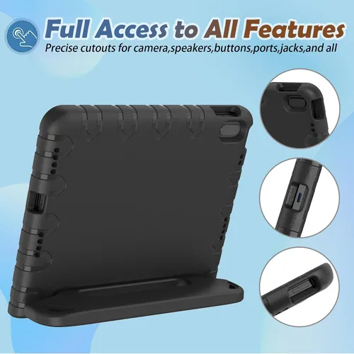 Miniatura 4 de LTROP Funda para Niños para iPad de 11ª Generación (A16) 2025/10ª Generación (10.9 pulgadas, 2022) con Protector de Pantalla, Funda con Mango
