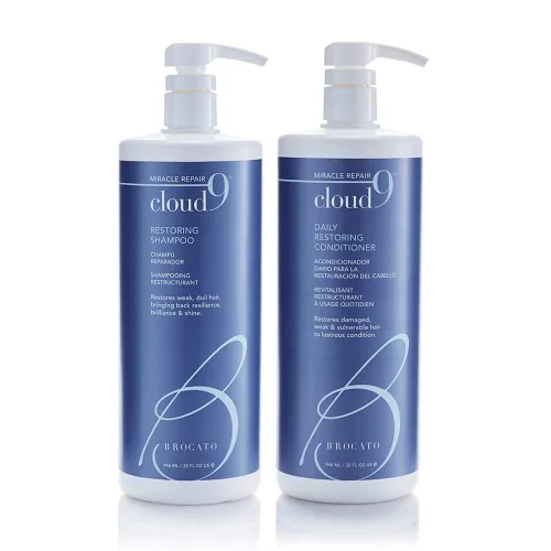 Miniatura 9 de Brocato Champú restaurador Cloud 9, 10 onzas líquidas Champú Miracle Repair, hidratante, hidratante y revitalizante Para cabello débil, opaco