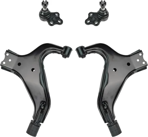 Miniatura 24 de TRQ Brazo de control delantero superior e inferior con rótula juego de 4 piezas compatible con Land Rover Range Rover 2003-2012