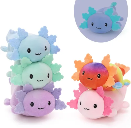 Miniatura 16 de Tezituor Juego de 2 juguetes magnéticos portátiles de peluche, imanes de hombro de 7 pulgadas, panda y perezoso, juego interactivo, regalo