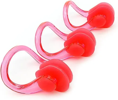 Miniatura 5 de Zooshine 12 piezas de clip de nariz de natación impermeables de gel de sílice para niños y adultos con color brillante