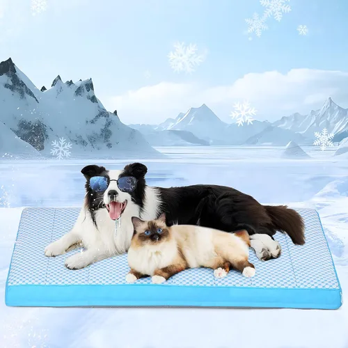 Miniatura 35 de Tapete para jaula para perros de tamaño XL, cama de espuma viscoelástica de 41 x 27 pulgadas, lavable y antideslizante, tapete ultrasuave para Oscuro