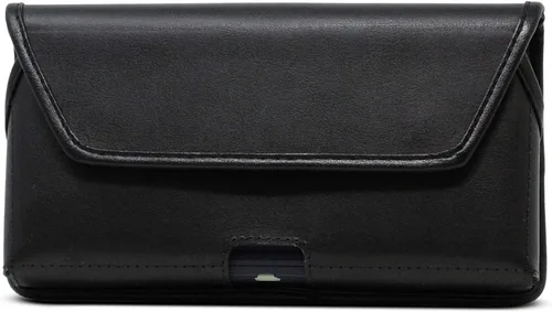 Miniatura 8 de Turtleback Funda hecha para Note 20 Ultra compatible con OB Defender o fundas voluminosas, clip de cinturón de metal ejecutivo, bolsa de cuero