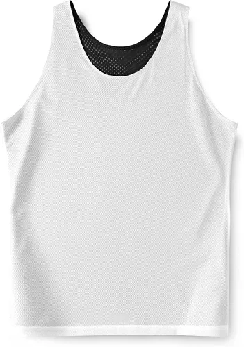 Miniatura 3 de Camiseta de baloncesto de malla reversible para hombre, de secado rápido, sin mangas, fabricada en Estados Unidos