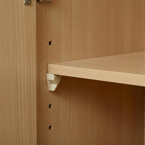Miniatura 4 de Rok Hardware - Soporte de estante de 0.197 in de color crema almendra para estante de acero, clavija de acero para armario de cocina, estantes