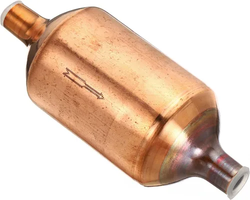 Miniatura 5 de PATIKIL Secador de filtro de aire acondicionado 1P, reemplazo de línea líquida de cobre puro para refrigerador de bomba de calor de CA, tono de cobre