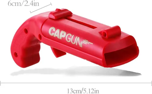 Miniatura 3 de Pistola de cerveza, divertido lanzador de botellas para juego creativo de beber, fiesta familiar, bar beber, barbacoa al aire libre, plástico