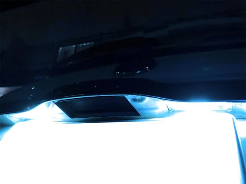 Miniatura 9 de iJDMTOY Aqua Ice Blue - 3 luces LED más brillantes de 8 SMD, sin errores, compatible con Fiat 500, Maserati Levante; compatible con Jeep Grand