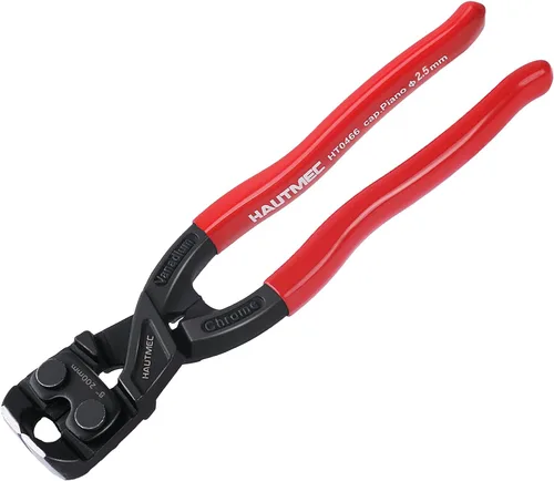 Miniatura 8 de HAUTMEC Pinzas extractoras de 7 pulgadas, alicates de corte final de acero CR-Ni con agarre antideslizante, herramienta removedora de uñas