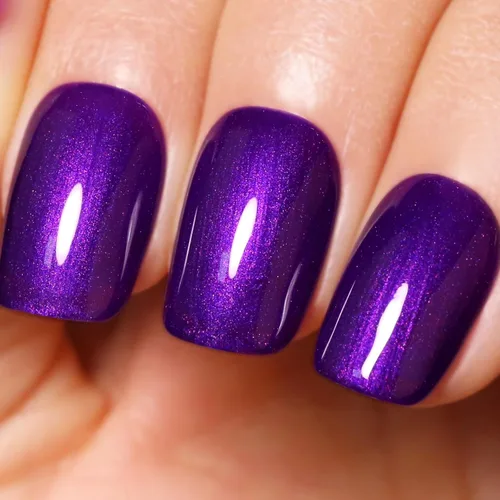 Miniatura 31 de Esmalte de Uñas en Gel con Purpurina, Esmalte de Uñas en Gel con Purpurina Rojo Sangre Brillante con Destellos, Esmalte de Uñas en Gel con Purpurina