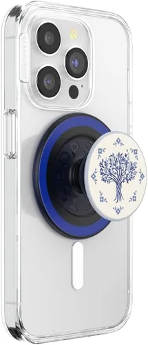 Miniatura 8 de PopSockets Agarre para teléfono con soporte magnético, parte superior intercambiable, sujeción segura para fundas MagSafe de iPhone, agarre