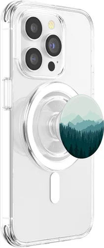 Miniatura 4 de Mountains Pine Trees PopSockets Swappable PopGrip