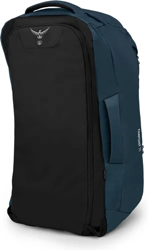 Miniatura 5 de Osprey Farpoint 70L Mochila de viaje para hombre, azul espacial apagado