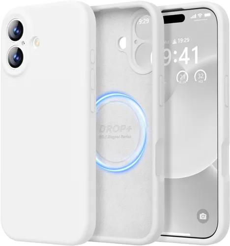 Miniatura 338 de LOVE 3000 Compatible con Funda para iPhone 15, [Cámara de Cobertura Completa de Silicona Suave] [Protección contra Caídas de 8 pies], Forro de Negro
