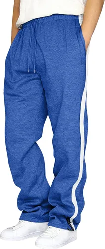 Miniatura 31 de Pantalones deportivos para hombre, pantalones de otoño e invierno y sólidos para hombres y hombres, cómodos con múltiples bolsillos