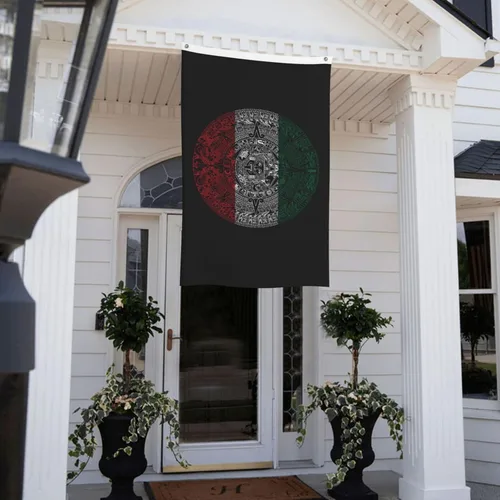 Miniatura 5 de Bandera de 3 x 5 pies, calendario azteca mexicano de doble cara, letrero grande para pared, dormitorio, sala de estar, decoración colgante de casa