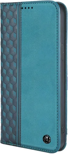 Miniatura 8 de Funda tipo cartera para iPhone 17e/16e de 6.1 pulgadas 2026/2025 - Funda de piel sintética con ranuras para tarjetero, funda magnética fuerte