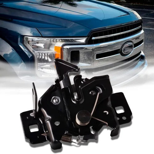 Miniatura 12 de Ensamblaje del pestillo del capó delantero izquierdo compatible con Ford Fusion 2013-2020 de 4 puertas, sustituye a DS7Z16701A DS7Z16701B