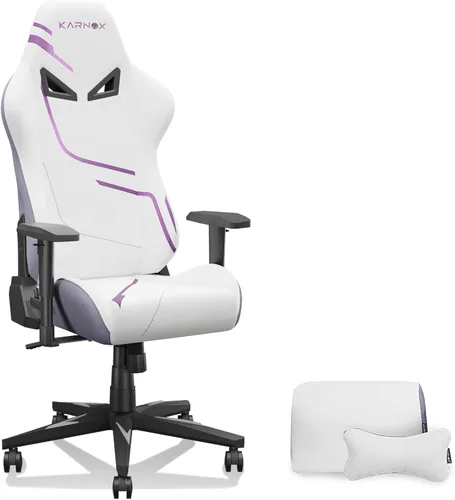 Miniatura 10 de KARNOX Ergonomic Gaming Chair for Adults PU,Office Chair High Back,Game Chair Big and Tall with Headrest and Lumbar Support,Racing Style Gaming